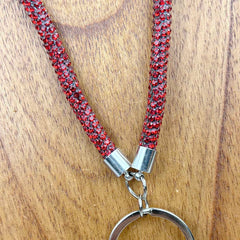 NKS230702-20 Montana West Crystal Lanyard