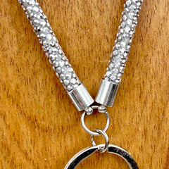 NKS230702-20 Montana West Crystal Lanyard
