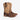 PLT103608 (100008) Western Men's Embroidered Wide Toe Cowboy Full Grain Leather Boots