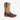 PLT103608 (100008) Western Men's Embroidered Wide Toe Cowboy Full Grain Leather Boots