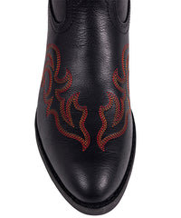 PLT-703606A  Western Women’s Crimson Eclipse PU Leather Boots