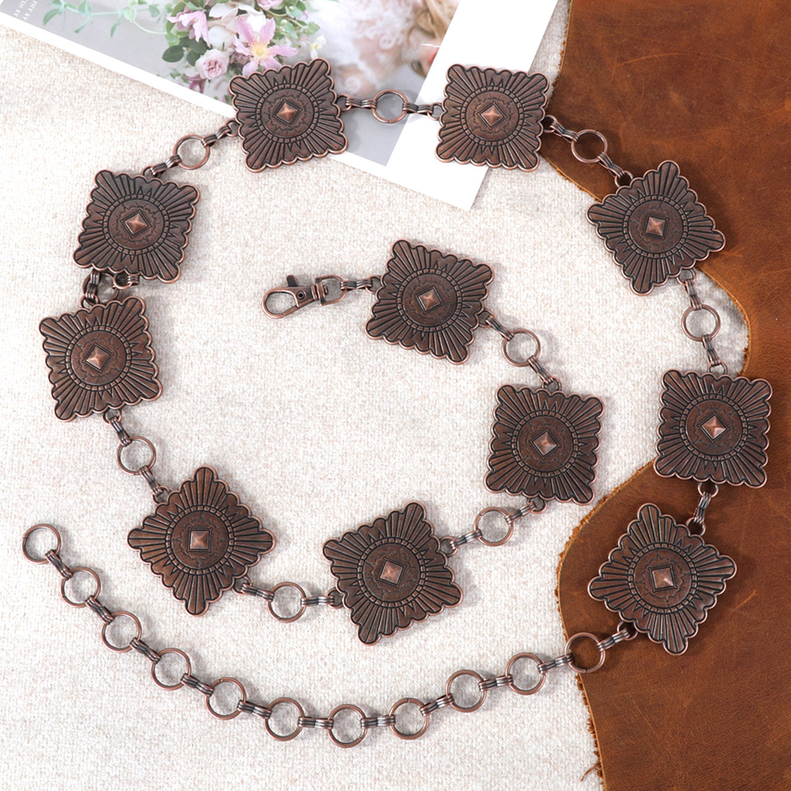 Copper chain belt clearance