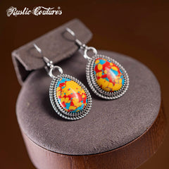 RNS-04-121  Rustic Couture's Bohemian Y Shaped Western Necklace