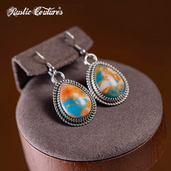 RNS-04-121  Rustic Couture's Bohemian Y Shaped Western Necklace