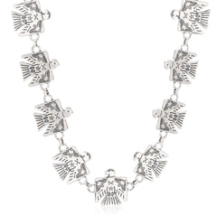 RNS-1053 Rustic Couture's  Navajo Thunderbird Necklace