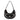RR-HB-005 Rock & Republic Python Print Studded Chain Hobo Shoulder Bag