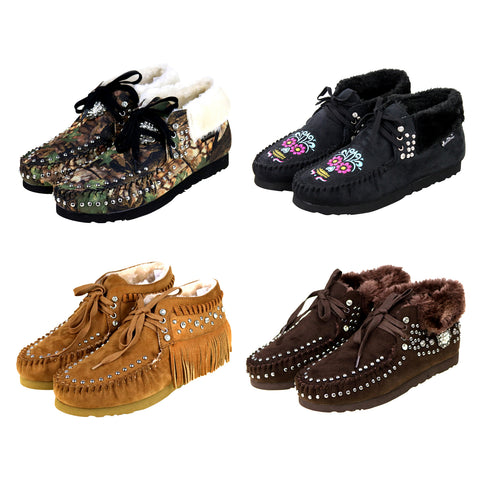 SBT-MIX - ASSORTMENT STYLES ASSORTMENT COLORS MOCCASINS (12 PAIRS/CASE)