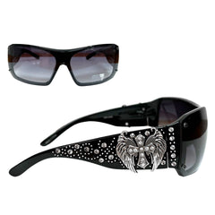 SGS-5208  Montana West Wing Cross Sunglasses By Pairs