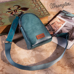 WG87-210 Wrangler Sling Bag/Crossbody/Chest Bag  - Turquoise