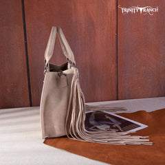 TR146-8120 Trinity Ranch Hair On Cowhide Tote/Crossbody