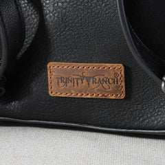 TR160-9110 Trinity Ranch Hair-On Cowhide Collection Mini Backpack