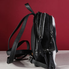TR160-9110 Trinity Ranch Hair-On Cowhide Collection Mini Backpack