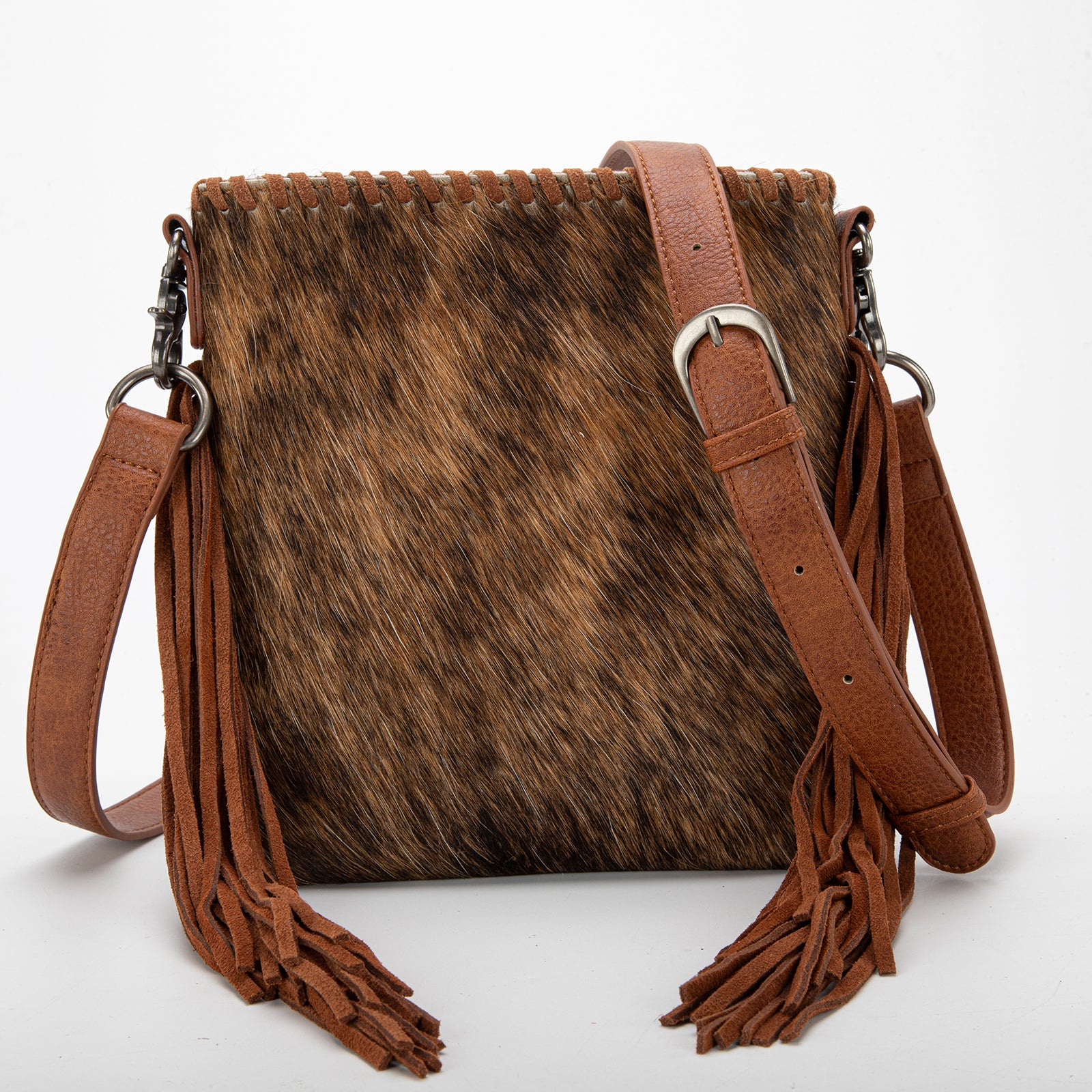 TR162G-2001 Trinity Ranch Hair-On Cowhide Fringe Concealed Carry