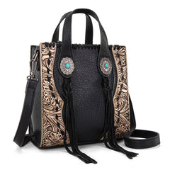 TR192-1605  Trinity Ranch Concho Collection Mini Tote/Crossbody