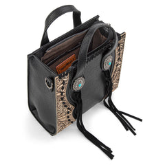 TR192-1605  Trinity Ranch Concho Collection Mini Tote/Crossbody
