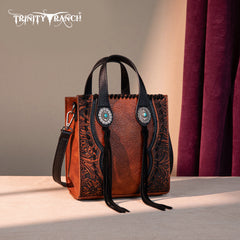 TR192-1605  Trinity Ranch Concho Collection Mini Tote/Crossbody