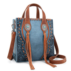 TR192-1605  Trinity Ranch Concho Collection Mini Tote/Crossbody