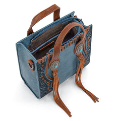 TR192-1605  Trinity Ranch Concho Collection Mini Tote/Crossbody