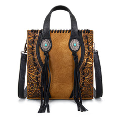 TR192-1605  Trinity Ranch Concho Collection Mini Tote/Crossbody