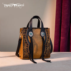 TR192-1605  Trinity Ranch Concho Collection Mini Tote/Crossbody