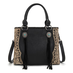 TR192G-8322  Trinity Ranch Concho Collection Tote/Crossbody