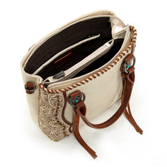 TR192G-8322  Trinity Ranch Concho Collection Tote/Crossbody