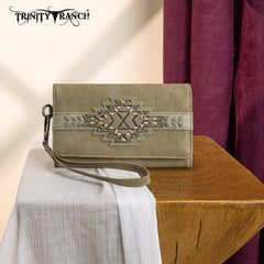 TR196-W018  Trinity Ranch Aztec Collection Wallet