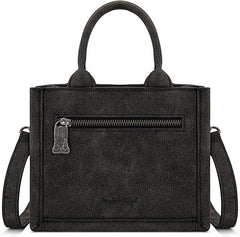 TR198-8121  Trinity Ranch Western Hair-On Cowhide Mini Tote/Crossbody