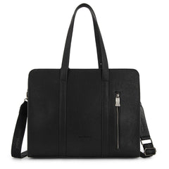 TR202G-8355BK  Trinity Ranch Genuine Cowhide Carry-All Cowhide Concealed Carry Large Tote /Crossbody - Black