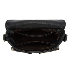 TR203-8360  Trinity Ranch Genuine Hair-On Cowhide Tooled Collection Crossbody