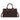 TR214-8802CF Trinity Ranch Floral Tooled Leather Western Satchel Tote Bag - Coffee