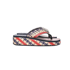 US07-S089 Montana West American Pride Collection Pride Flip Flops By Size