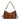 WG-HB-611-8185-BR Wrangler Braided Chain Flap Shoulder Bag - Brown