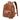 WG102-8603  Wrangler  Cow Print Backpack With Coin Pouch - Brown