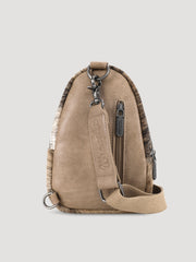 WG106-S9110   Wrangler Sling Bag/Crossbody/Chest Bag  - Khaki