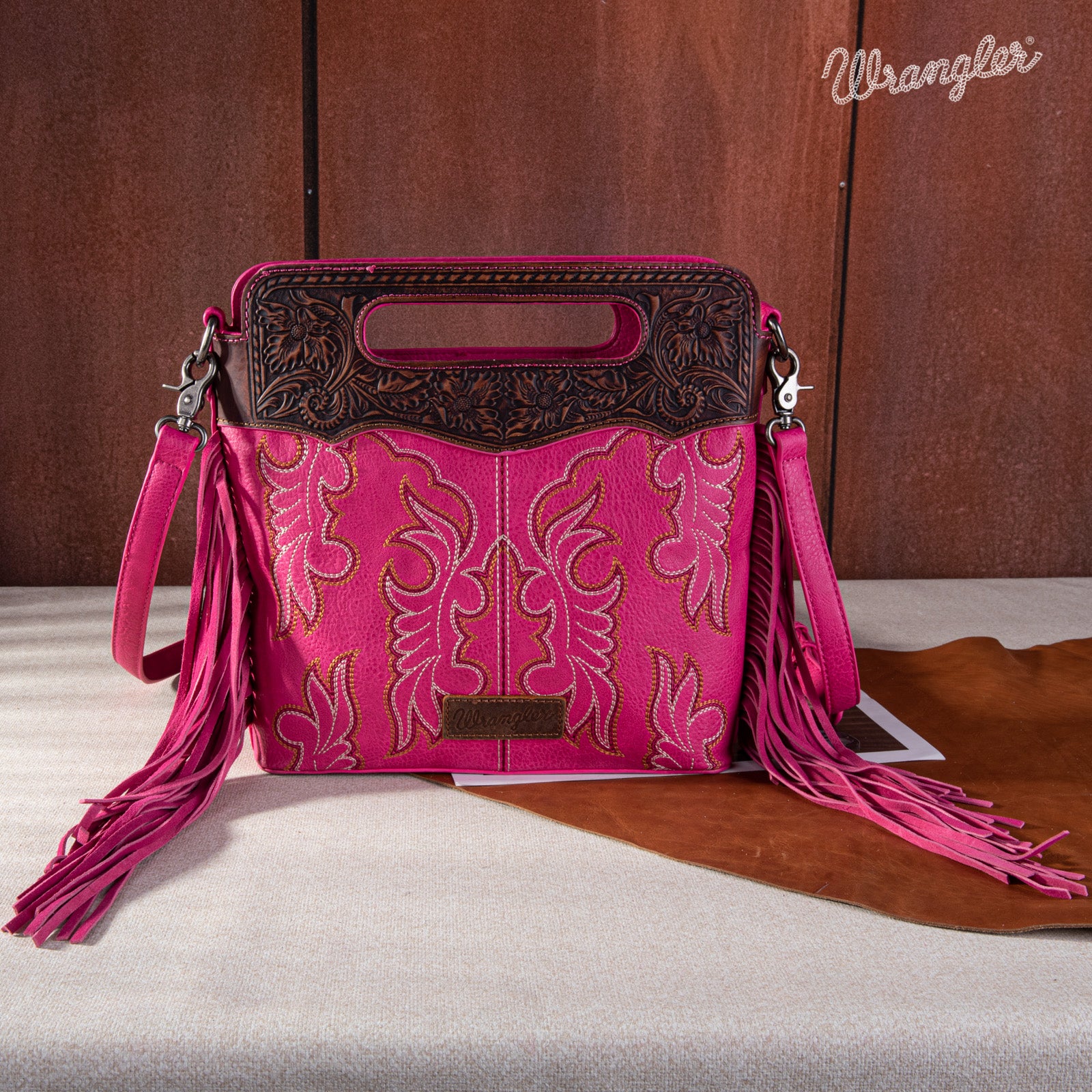 Men's Bang Tidy Tote Shoulder Bag - 100% Cotton Reusable Shopper Bag In Hot Pink, One Size