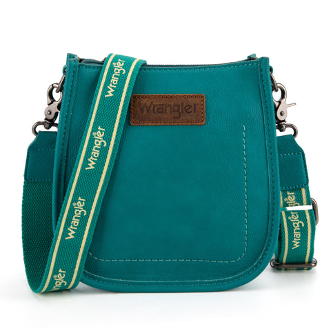WG119-077  Wrangler Small Crossbody Bag - Turquoise