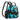 WG133-8600 Wrangler Cow Print Mini Backpack With Coin Pouch - Turquoise