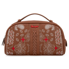 WG134-190 Wrangler Bandana Paisley Print Multi Purpose/Travel Pouch