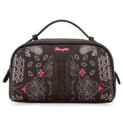 WG134-190 Wrangler Bandana Paisley Print Multi Purpose/Travel Pouch