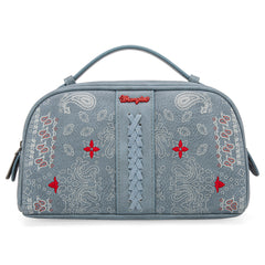 WG134-190 Wrangler Bandana Paisley Print Multi Purpose/Travel Pouch