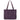 WG143-2006PK Wrangler Stitch Denim Tote Bag - Purple
