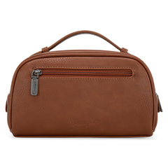 WG145 -190 Wrangler  Embroidered  Multi Purpose/Travel Pouch - Brown (Online Exclusive)
