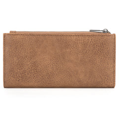 WG145-212 Wrangler Embroidered Bi-Fold Wallet - Khaki