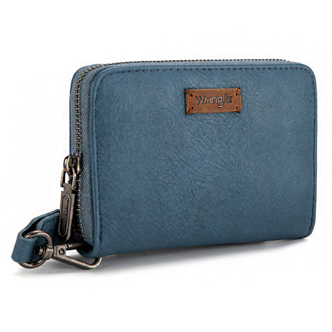 WG153-W060  Wrangler Zip Around Wallet/Wristlet - Jean