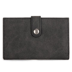 WG162-W0332 Wrangler Genuine Hair-On Cowhide Card Holder Bi-Fold Wallet