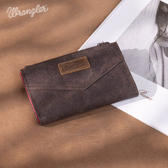 WG162-W0333 Wrangler Card Holder Bi-Fold Wallet