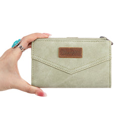 WG162-W0333 Wrangler Card Holder Bi-Fold Wallet