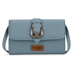 WG168-W012  Wrangler Buckle Wallet/Shoulder Bag/Crossbody -Jean