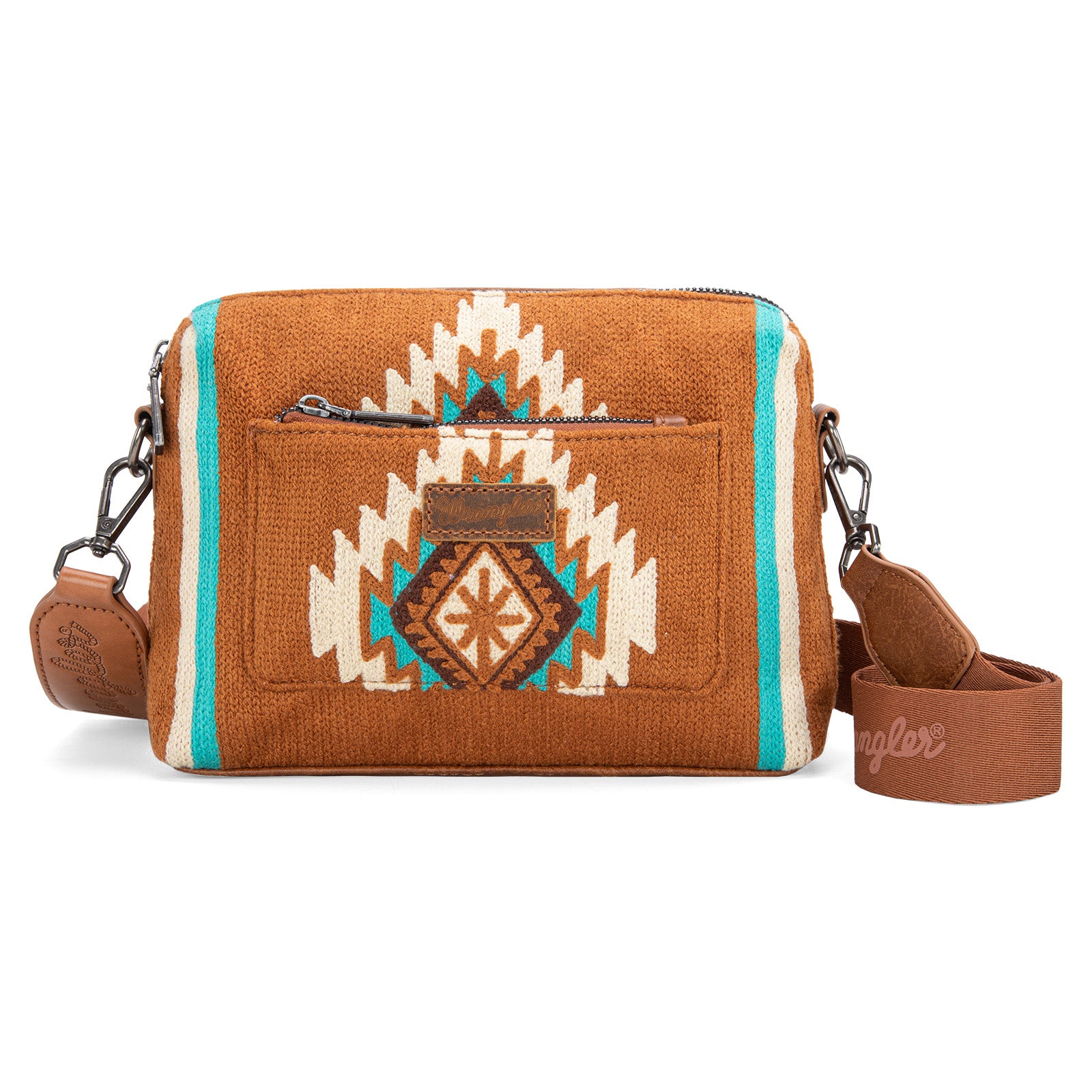 Wrangler Aztec Knitted Crossbody Purse Montana West – MONTANA
